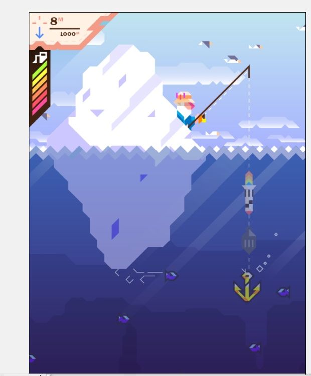 download the new version Ridiculous Fishing EX